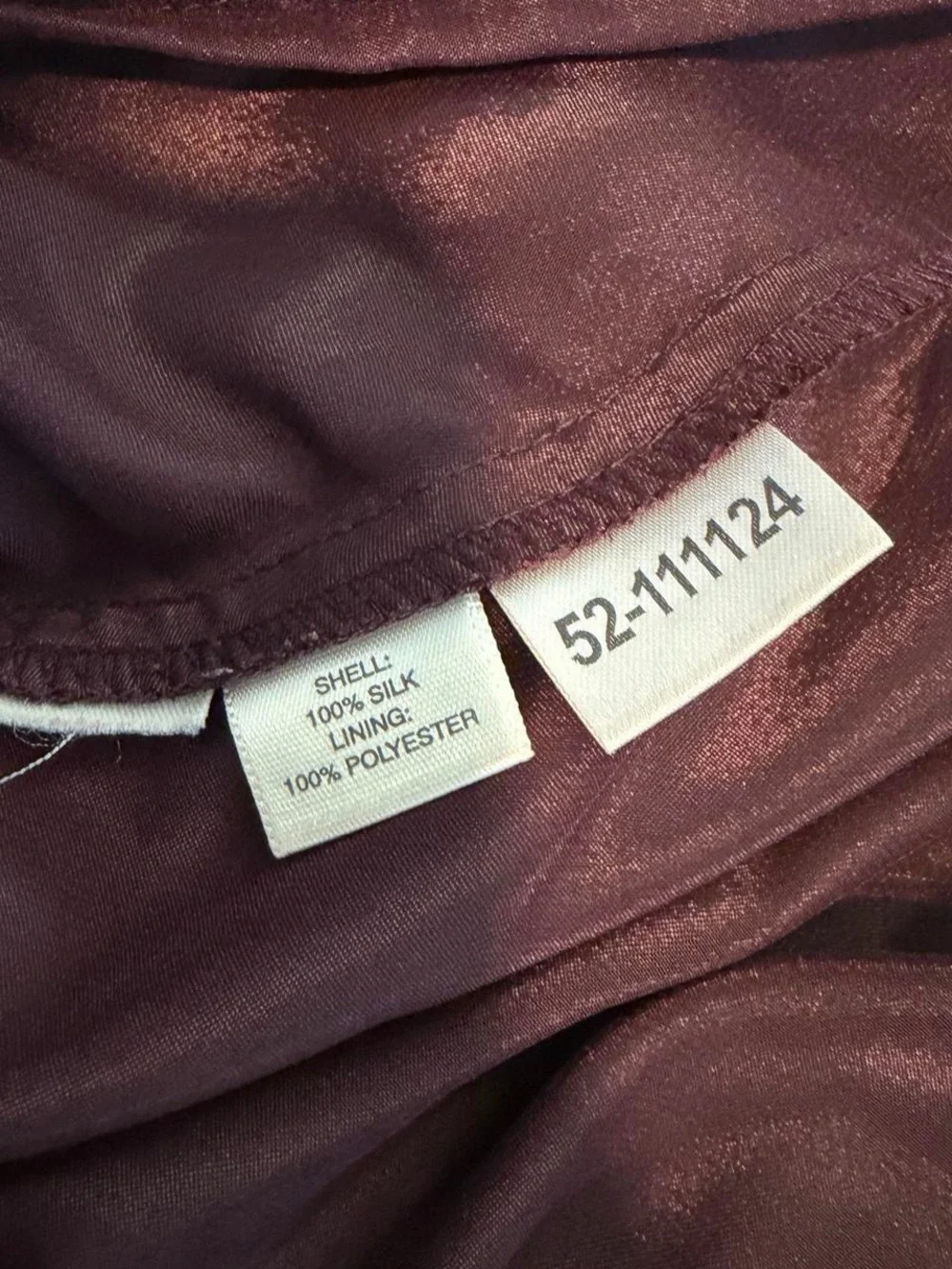 Ann Taylor dark purple patterned knee length skirt